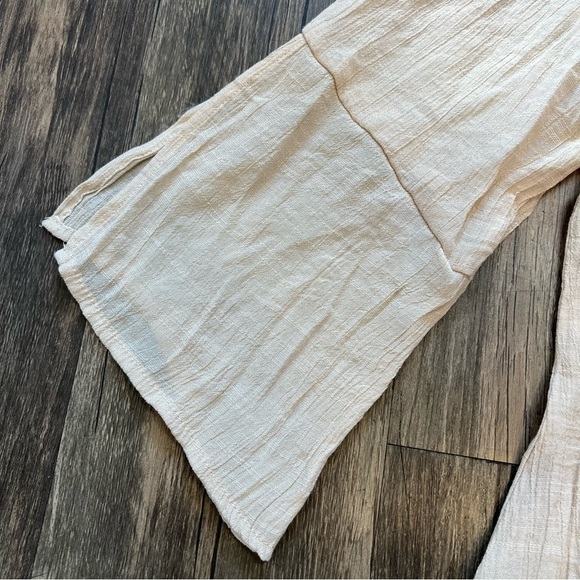 Women’s Tan Long Sleeves Round Neck Tunic Loose Fit Lined Dress Size L - Picture 9 of 13